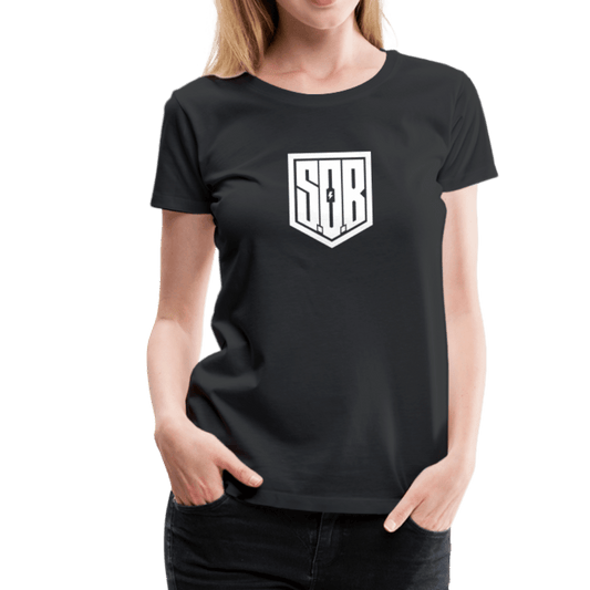 SISTERS OF BATTERY - SOB - Women’s Premium T-Shirt - Sons of Battery® - E-MTB Brand & Community