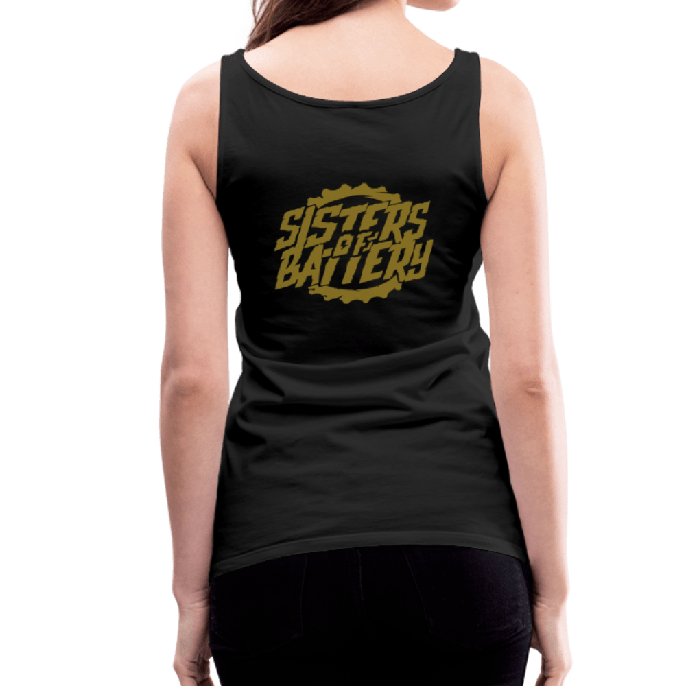 Sisters of Battery - GOLD EDITION - Frauen Premium Tank Top - Sons of Battery® - E-MTB Brand & Community