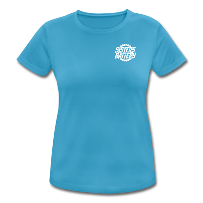 Sisters of Battery - Frauen T-Shirt atmungsaktiv - Sons of Battery® - E-MTB Brand & Community