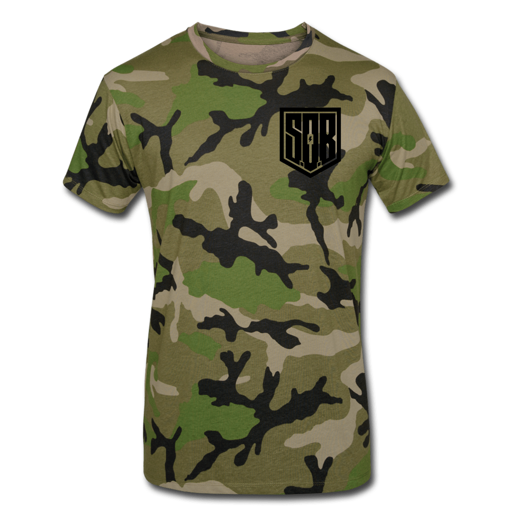 SONS OF BATTERY - SoB Supporter - Männer Camouflage-Shirt - Sons of Battery® - E-MTB Brand & Community