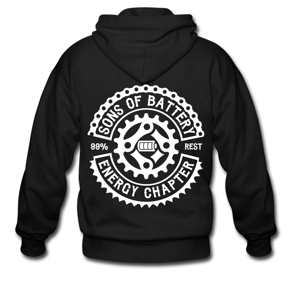 OG - Männer Heavyweight Kapuzenjacke - Sons of Battery® - E-MTB Brand & Community