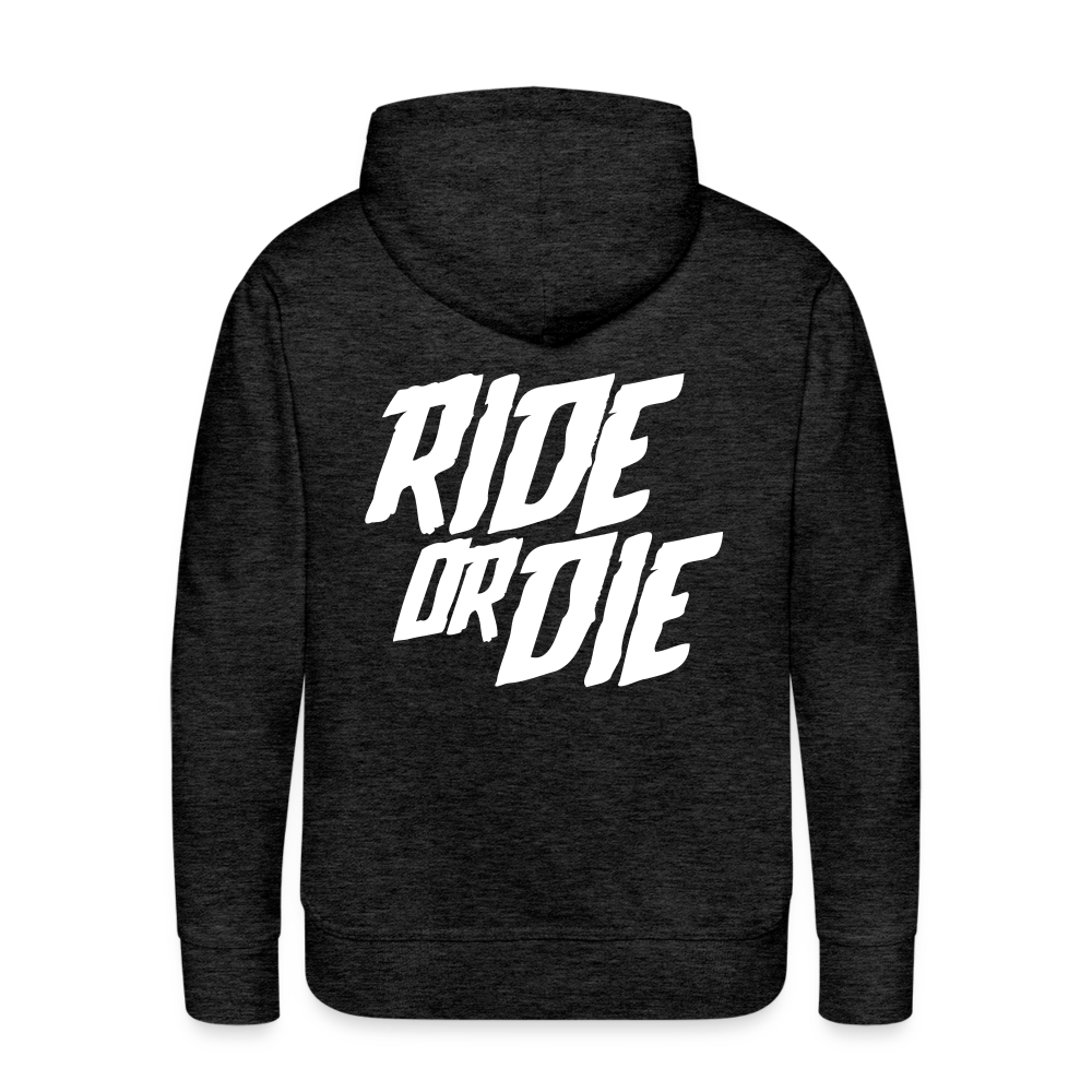 SPOD Männer Premium Hoodie Anthrazit / S Ride or Die - Premium Hoodie E-Bike-Community