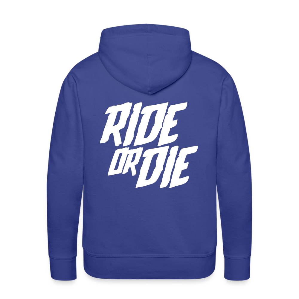SPOD Männer Premium Hoodie Königsblau / S Ride or Die - Premium Hoodie E-Bike-Community