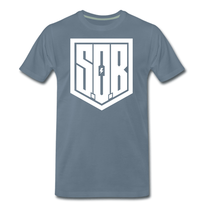 SONS OF BATTERY - SoB Supporter - Männer Premium T-Shirt - Sons of Battery® - E-MTB Brand & Community