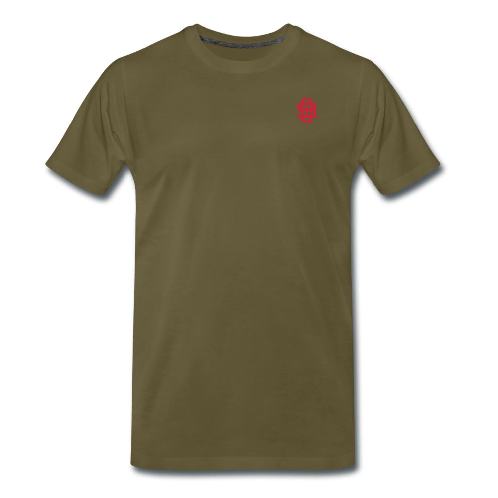 SPOD Männer Premium T-Shirt | Spreadshirt 812 Khaki / S Vintage SoB - Männer Premium T-Shirt E-Bike-Community
