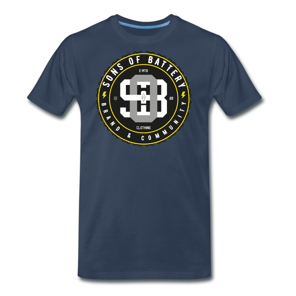 SoB Clothing Comp Männer Premium T-Shirt - Sons of Battery® - E-MTB Brand & Community