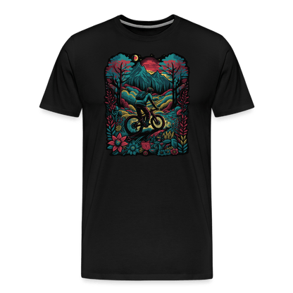 SPOD Männer Premium T-Shirt | Spreadshirt 812 Schwarz / S Colored SoB Roundup - Männer Premium T-Shirt E-Bike-Community