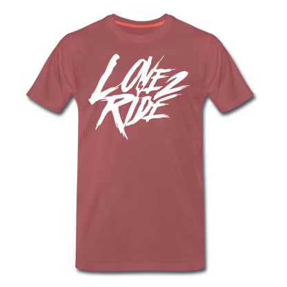 Love 2 Ride - Männer Premium T-Shirt - Sons of Battery® - E-MTB Brand & Community