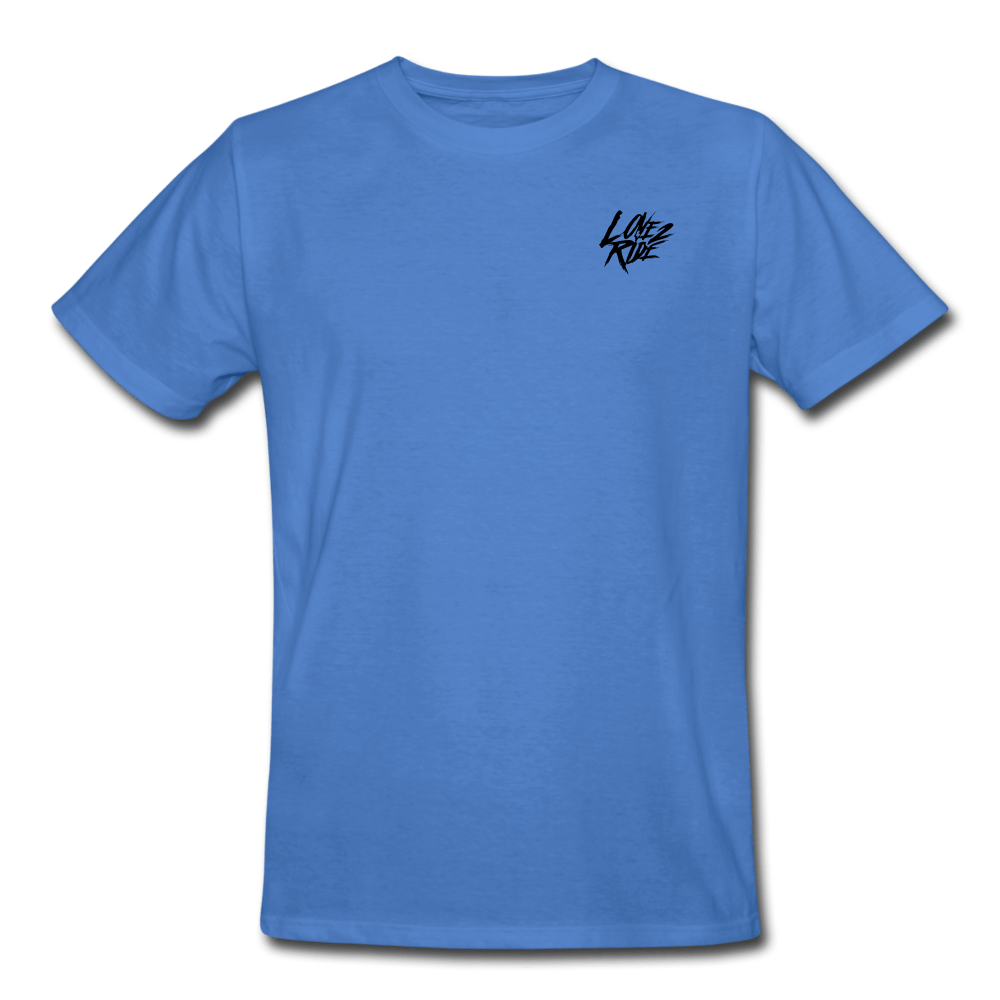 SPOD Männer Workwear T-Shirt Blau / S LOVE 2 RIDE - FRONT / BACK HEAVY MÄNNER RUSSELL ATHLETICS T-SHIRT E-Bike-Community