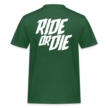 SPOD Männer Workwear T-Shirt Flaschengrün / S Ride or Die Russell Athletic  T-Shirt E-Bike-Community