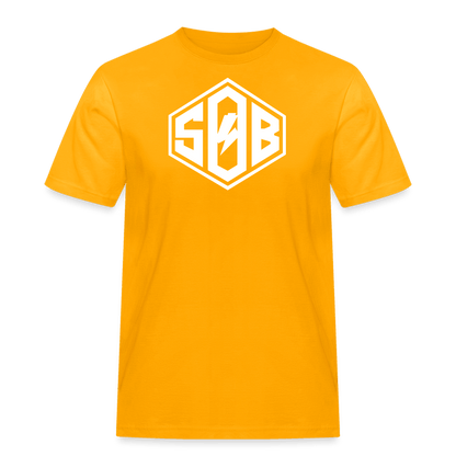 SPOD Männer Workwear T-Shirt Gold / S SoB Diamond - Männer Russel Athletic Shirt E-Bike-Community