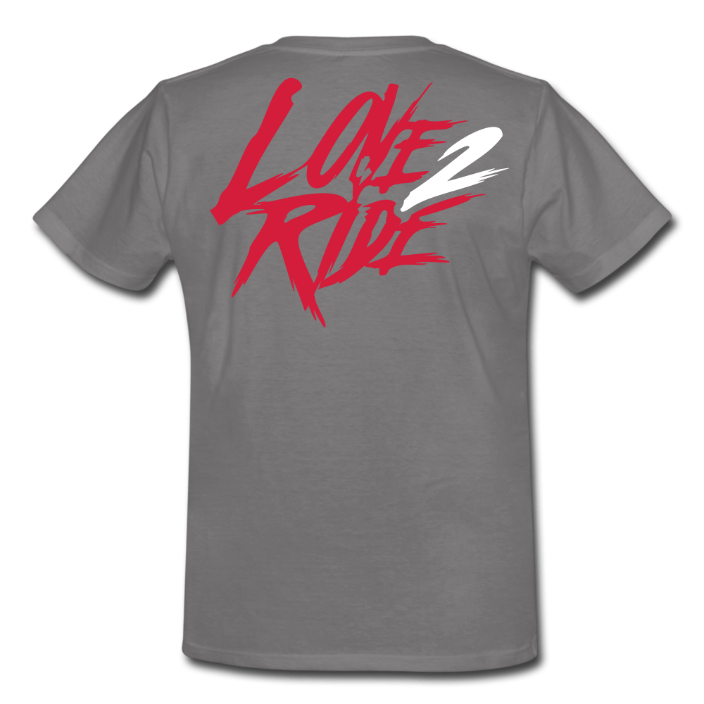 Love 2 Ride - REDLINE - Russel Athletics Shirt - Sons of Battery® - E-MTB Brand & Community
