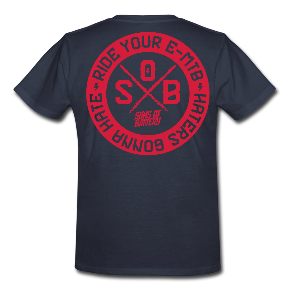 Haters gonna Hate - REDLINE - Russel Athletics Shirt - Sons of Battery® - E-MTB Brand & Community