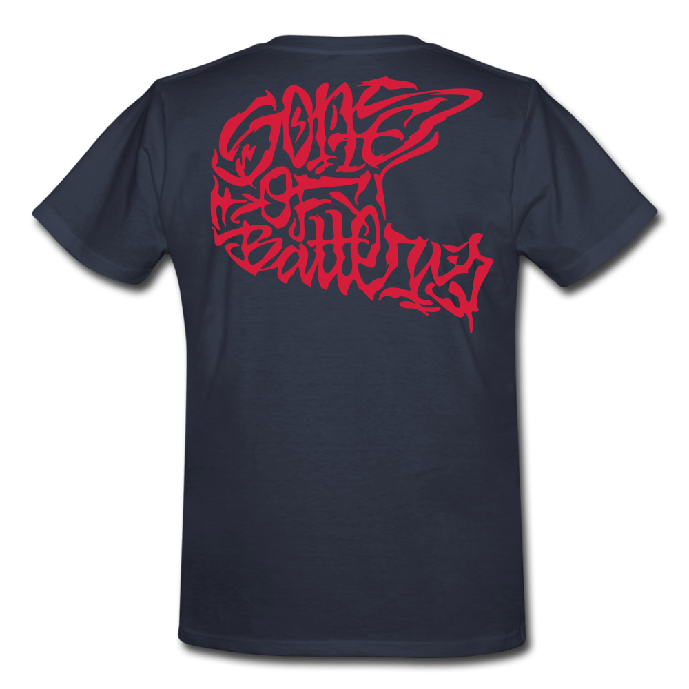 TPOM - REDLINE Männer Workwear T-Shirt - Sons of Battery® - E-MTB Brand & Community