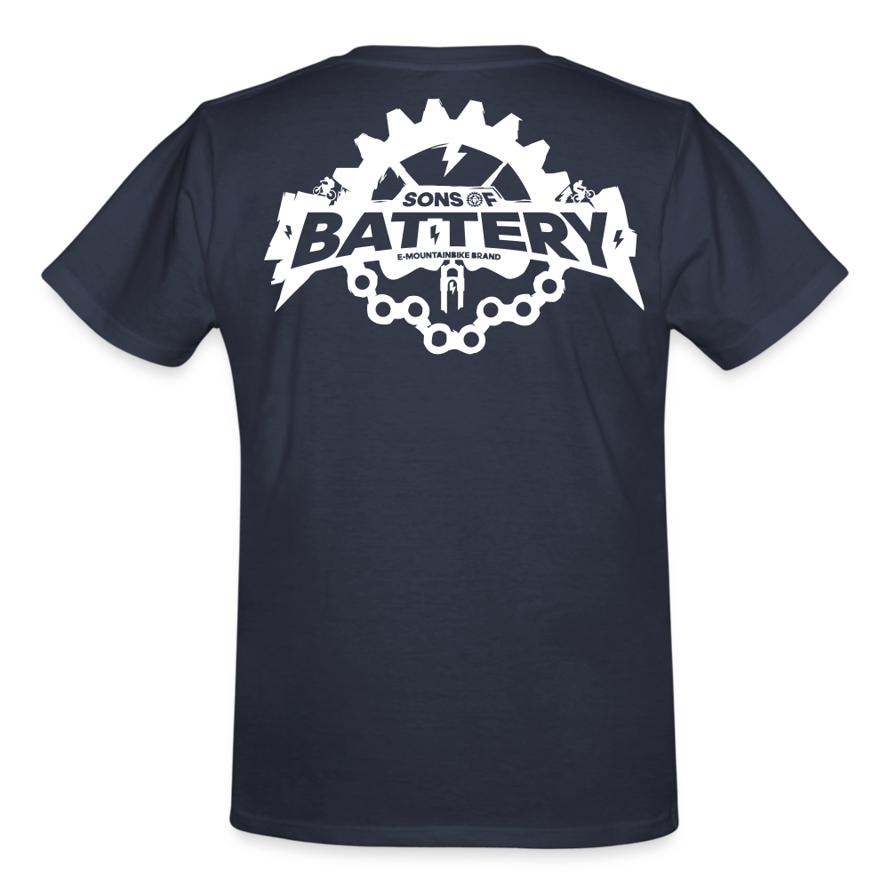 SPOD Männer Workwear T-Shirt Rough Skull - Russel Athletic Männer Workwear T-Shirt E-Bike-Community