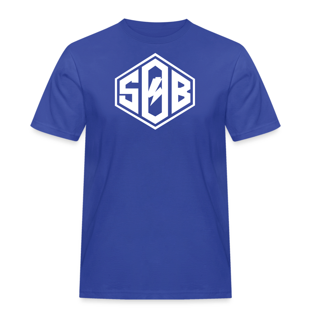 SPOD Männer Workwear T-Shirt Royalblau / S SoB Diamond - Männer Russel Athletic Shirt E-Bike-Community