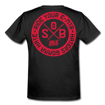 Haters gonna Hate - REDLINE - Russel Athletics Shirt - Sons of Battery® - E-MTB Brand & Community
