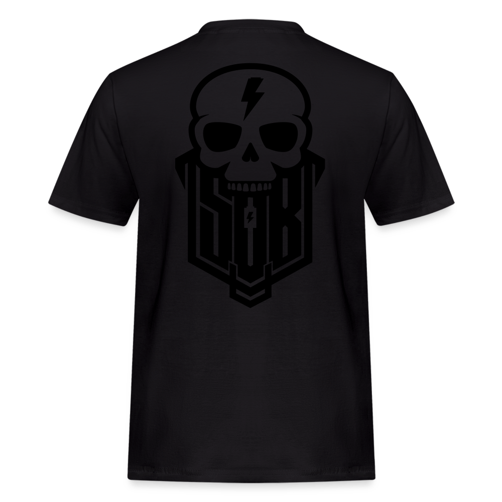 SPOD Männer Workwear T-Shirt SKULLGANG BLACKLINE - Russel Athletics Shirt E-Bike-Community