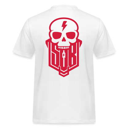 SPOD Männer Workwear T-Shirt SKULLGANG - REDLINE Männer Workwear T-Shirt E-Bike-Community