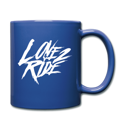 SPOD Tasse einfarbig Royalblau Love 2 Ride - Tasse einfarbig E-Bike-Community