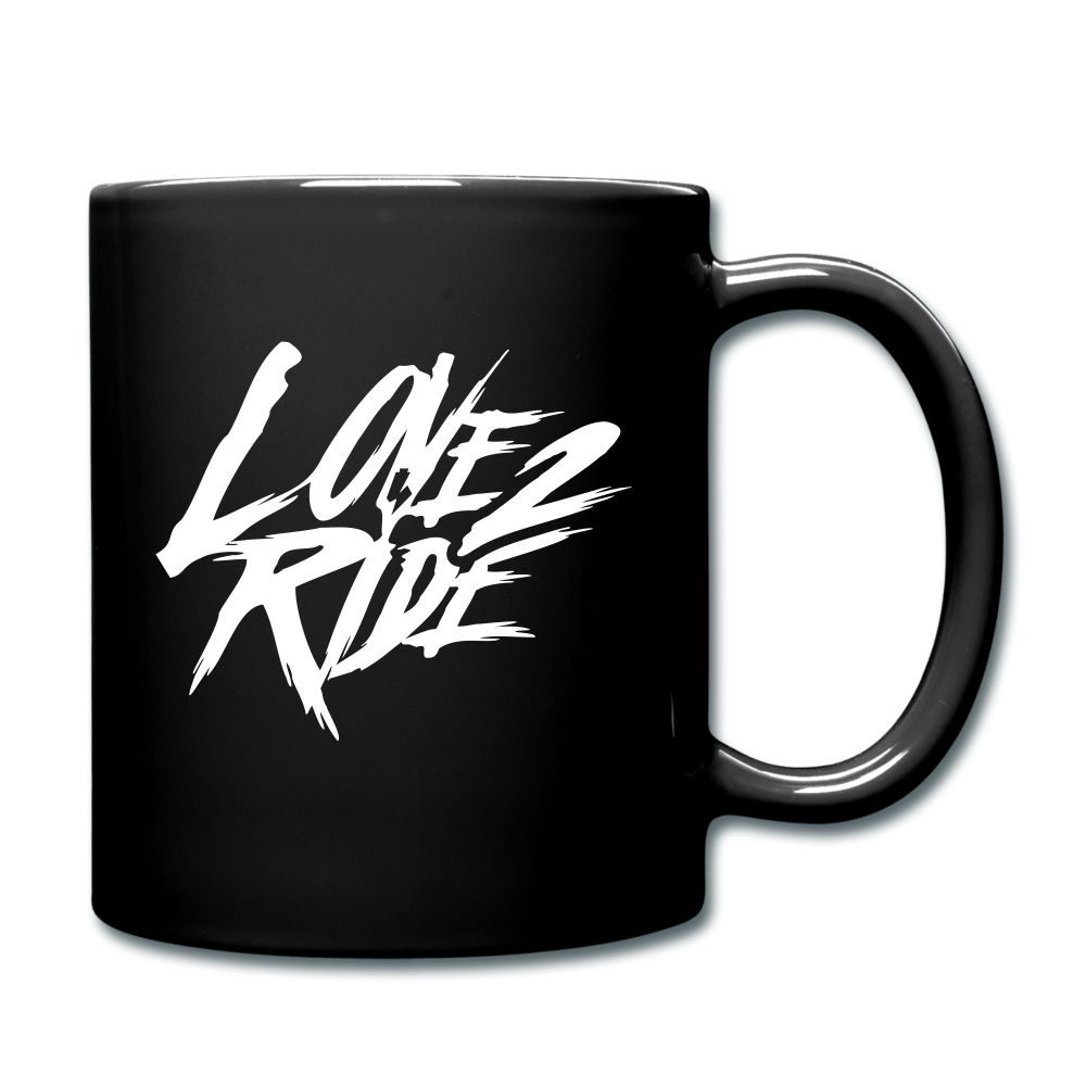 SPOD Tasse einfarbig Schwarz Love 2 Ride - Tasse einfarbig E-Bike-Community